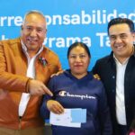 ENTREGA DE TARJETA CONTIGO EN MUNICIPIO AMEALCO